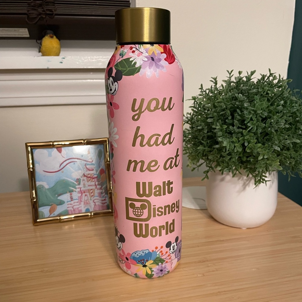 You Had Me At Disney World Water Bottle Tumbler